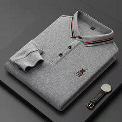 casual cotton polo shirt