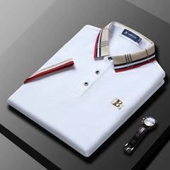 New mulberry silk polo shirt