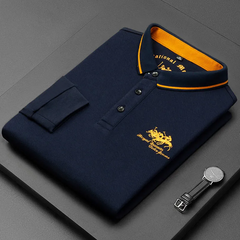 Casual loose lapel POLO shirt