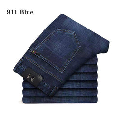 Men's Cotton Business Casual Jeans [6 Models]