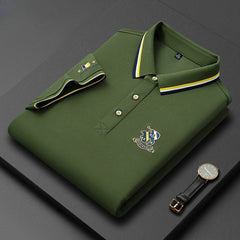 New style loose lapel large size polos