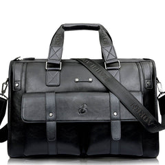 Men's Retro Casual Business Portable Cross-body Bag Briefcase