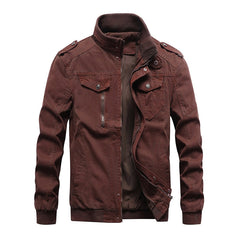 Military Denim Jacket