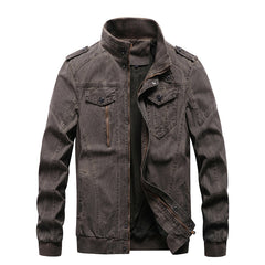 Military Denim Jacket