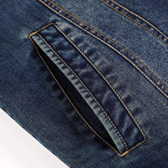 Stonewashed Warm Denim Jacket
