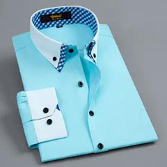 Cotton long-sleeved shirt professional wear