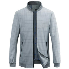 Checkered Slim Fit Jacket