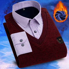 Plus fleece sweater