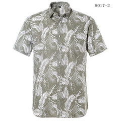 Summer Cotton Hawaiian Print Beach Shirt (21 Colors)
