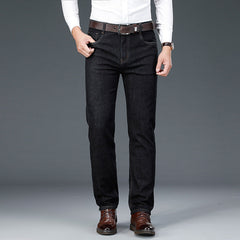Men's Business High-end Soft Wool Jeans