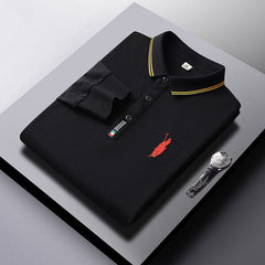 Men's 100% cotton polo shirt