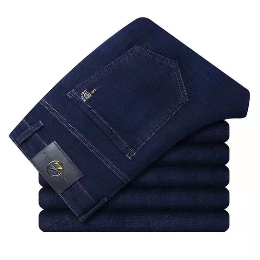 New loose business casual straight jeans