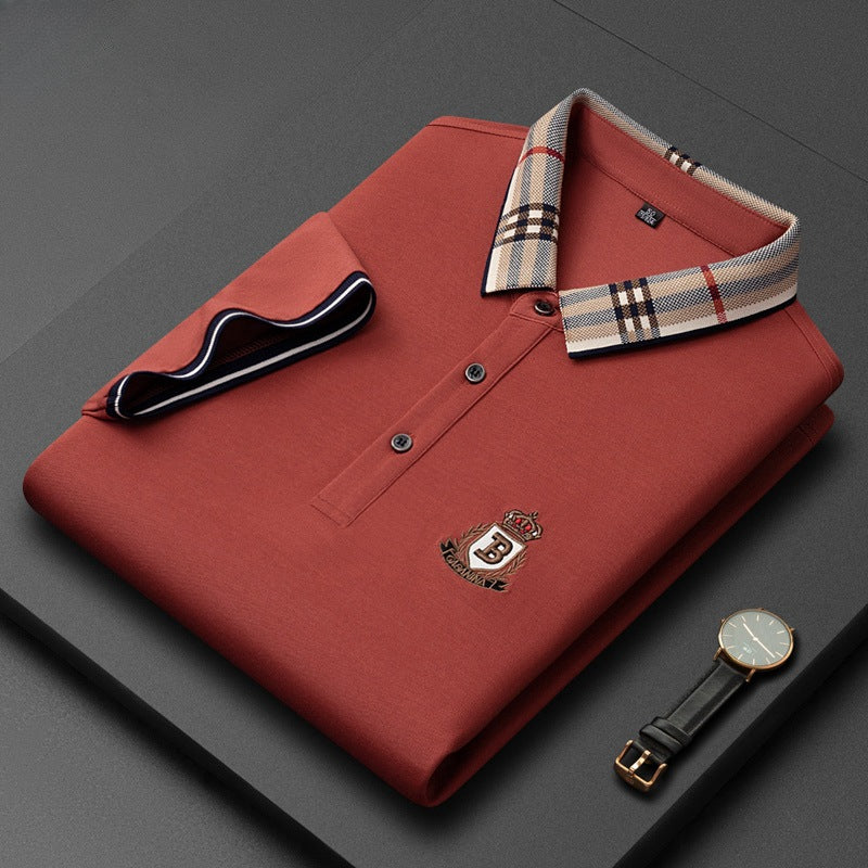 New stretch embroidered POLO shirt