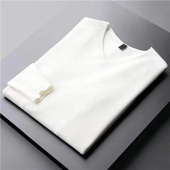 V-neck Thin Base Sweater [9 Colors]