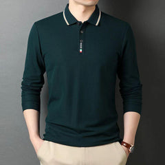 100% Cotton Business Casual Embroidered Polo Shirt