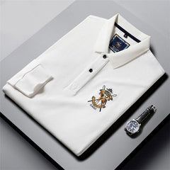 100% Cotton Embroidered Polo Shirt
