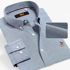 100% Cotton Business Embroidered Shirt