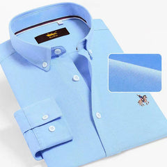 100% Cotton Business Embroidered Shirt