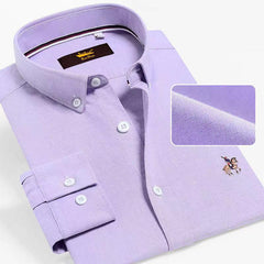 100% Cotton Business Embroidered Shirt