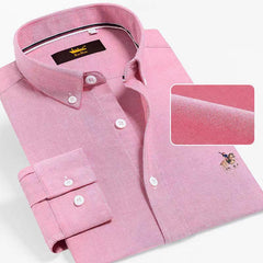 100% Cotton Business Embroidered Shirt