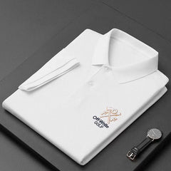 100% Cotton Embroidered Business Polo T-Shirt