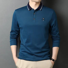 Business Casual Cotton Polo Shirt