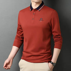 Business Casual Cotton Polo Shirt