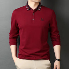 Business Casual Cotton Polo Shirt