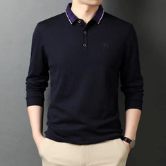 Business Casual Cotton Polo Shirt