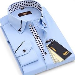 Slim-fit Long-sleeved Anti-wrinkle Shirt