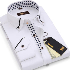 Slim-fit Long-sleeved Anti-wrinkle Shirt