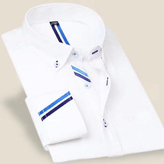 New Embellished Striped Shirt