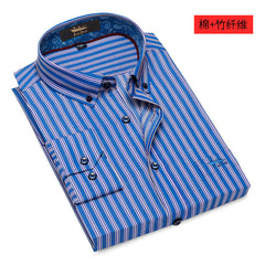 Long Sleeve Wide Stripe Shirt