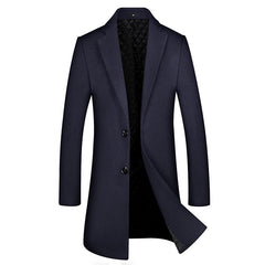 Winter New Men's Woolen Coat