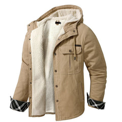 Double Pocket Hooded Jacket