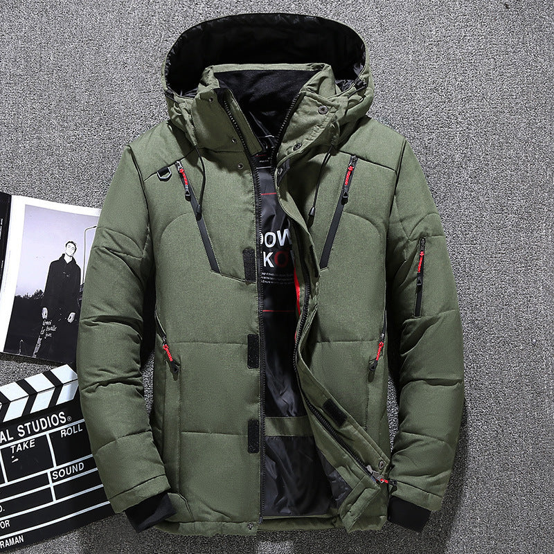 Men's Casual Outdoor Thick Warm Down Jacket
