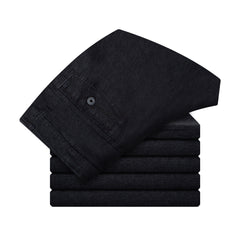 Men's High Waist Straight Loose Stretch Jeans