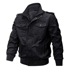 Men's Tactical Multi-Pocket Work Bomber Jacket