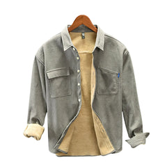 Thick Plush Lining Long Sleeve Shirt