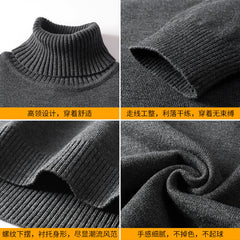Men's Winter Warm Thick Turtleneck Sweater