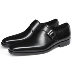 Men's High-end Cowhide Business Casual Leather Shoes