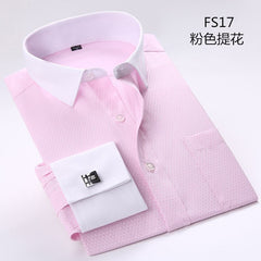 Long sleeve business professional work shirt