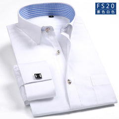 Long sleeve business professional work shirt