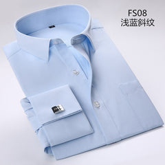 Long sleeve business professional work shirt