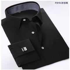 Long sleeve business professional work shirt