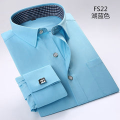 Long sleeve business professional work shirt