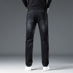 Men's Casual Stretch Straight Business Jeans