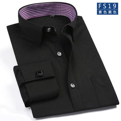 Long sleeve business professional work shirt