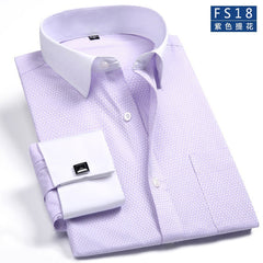 Long sleeve business professional work shirt