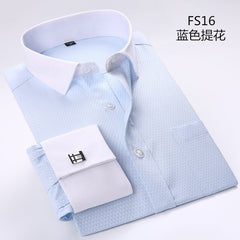 Long sleeve business professional work shirt